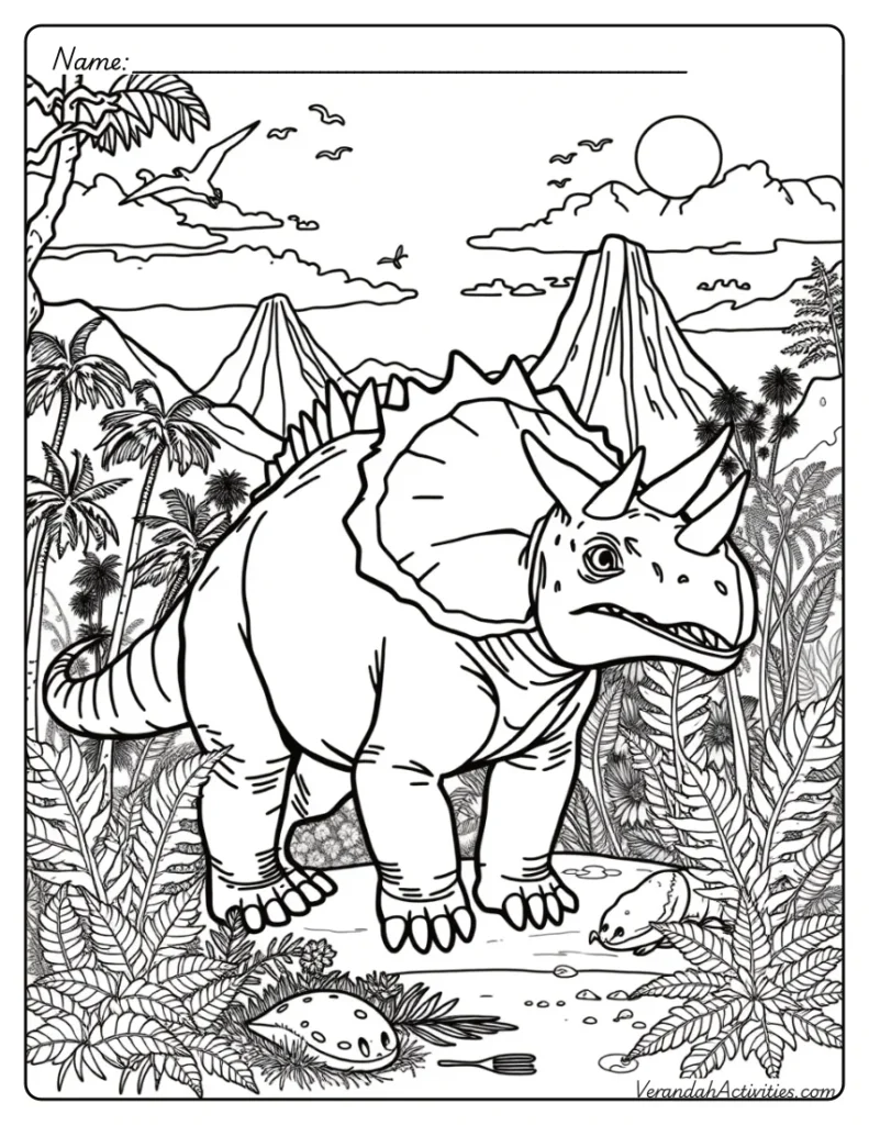 dinosaur Coloring Pages_8